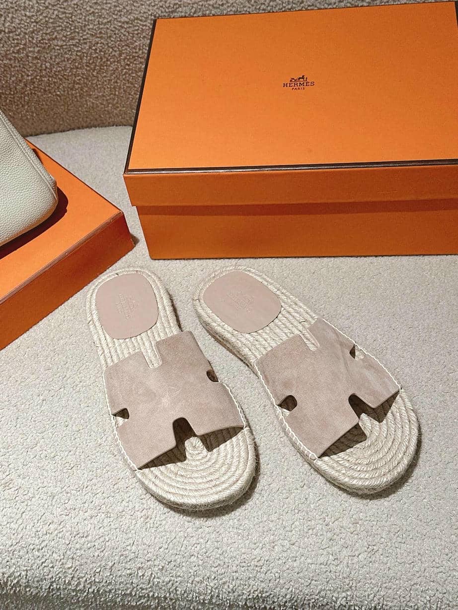 Hermes Man Straw Sandal-18